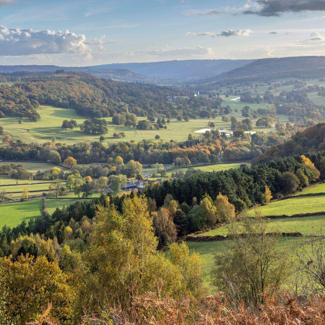 Peak District location near Chatsworth